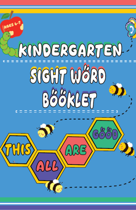 Kindergarten Sight Word Booklet cover